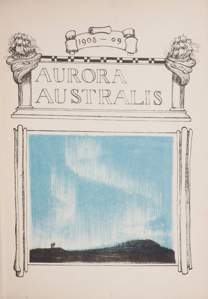 Aurora Australis, title page.